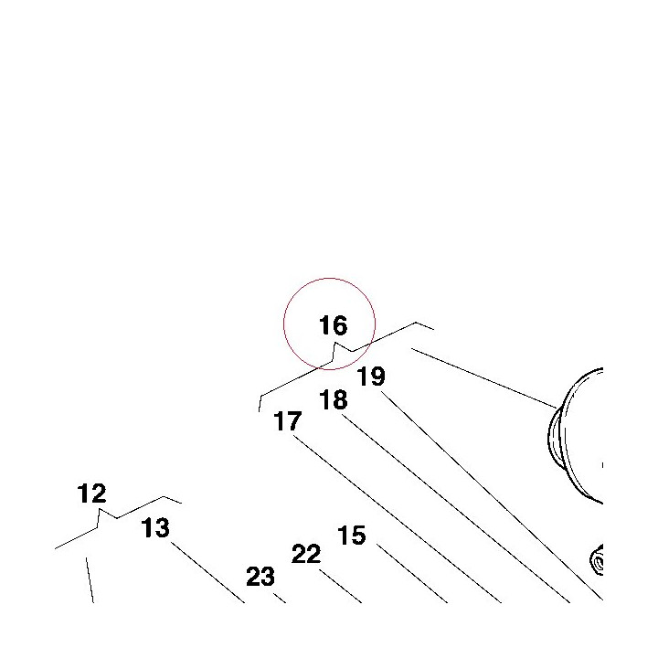 Left silencer 57410502B