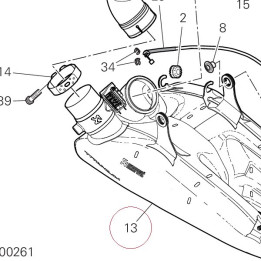 Complete silencer 57413963A