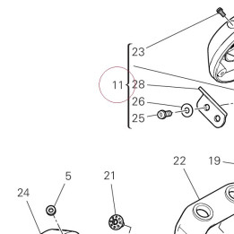 Left silencer 57414571A