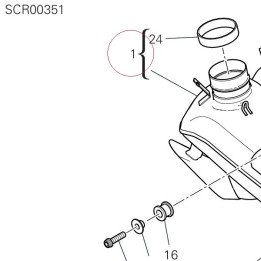 Complete silencer 57414701A