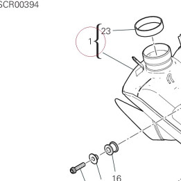 Complete silencer 57415041A