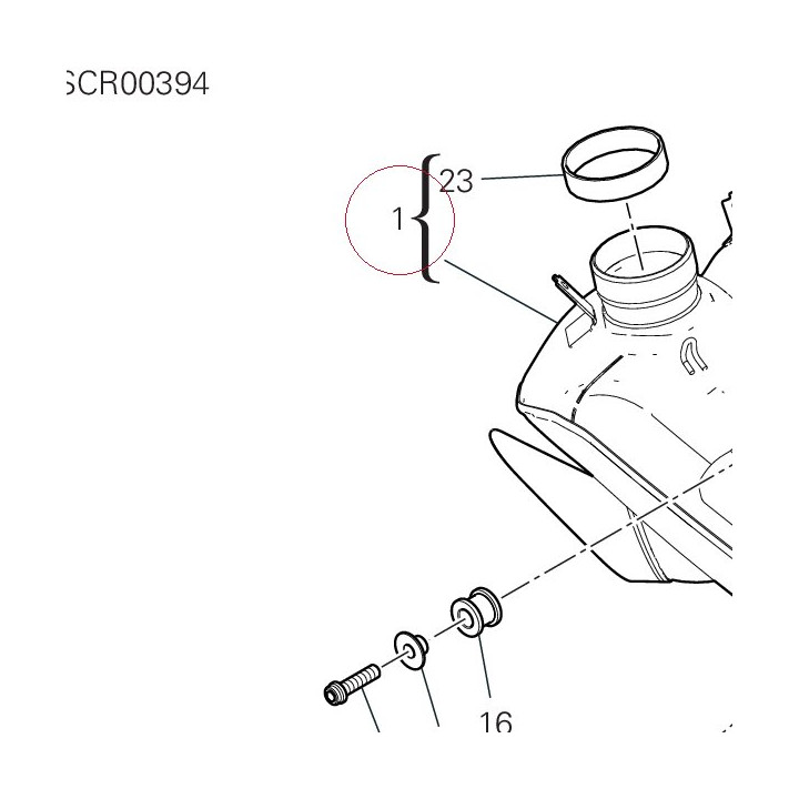 Complete silencer 57415042A