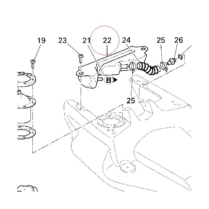Fluid recovery reservoir 58510412A