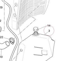 Tank, water reservoir 58510581A