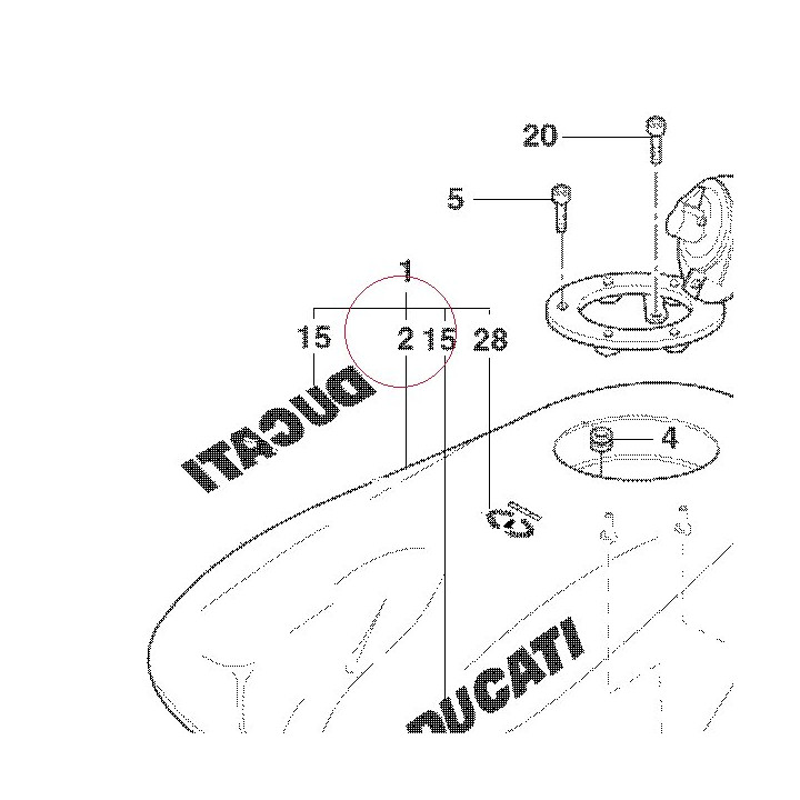 Fuel tank 58610250BA