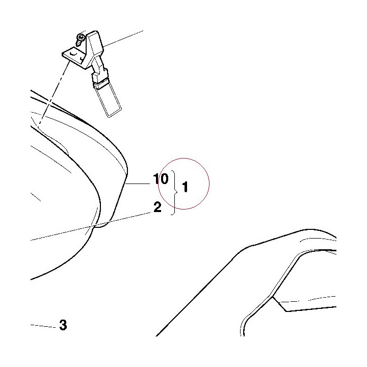 Fuel tank 58610331AD