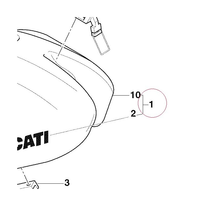 Fuel tank 58610332AA