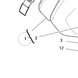 Fuel tank, red 58610441BA