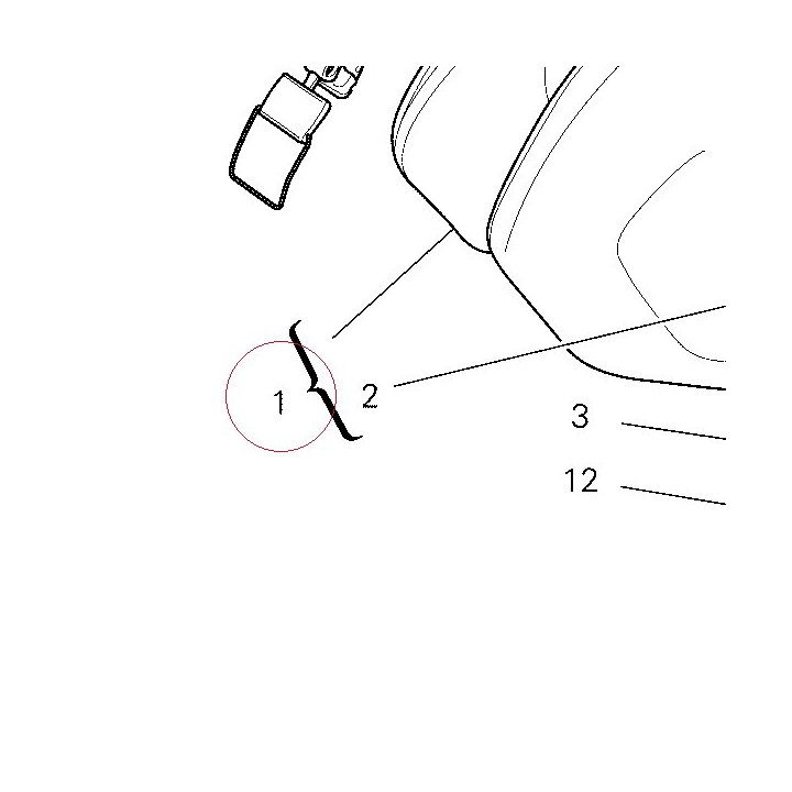 Fuel tank, red 58610451BA