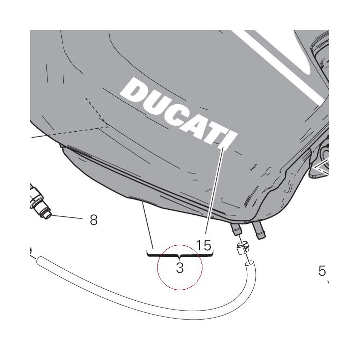 Fuel tank 58612671AA