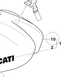 Fuel tank 58630332A