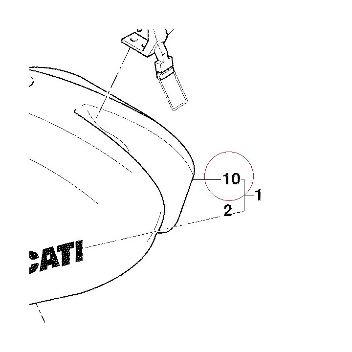 Fuel tank 58630332A
