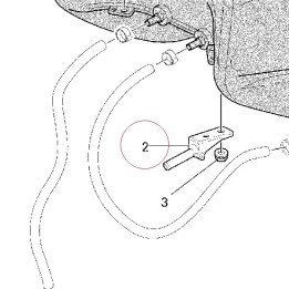 Tank front connection 58710491A