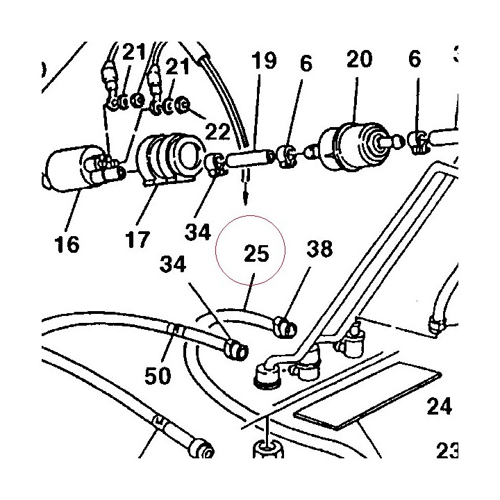 Breather pipe 59010461A