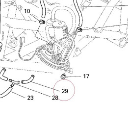 Breather pipe 59010771A