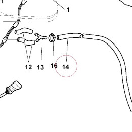 Pipe, exhaust 59011012A
