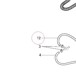 Hose, fuel return 59011991A