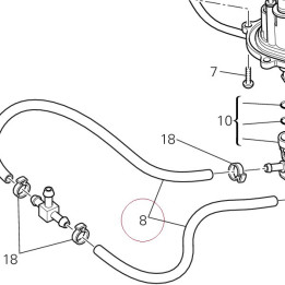 Hose, fuel 59013001A