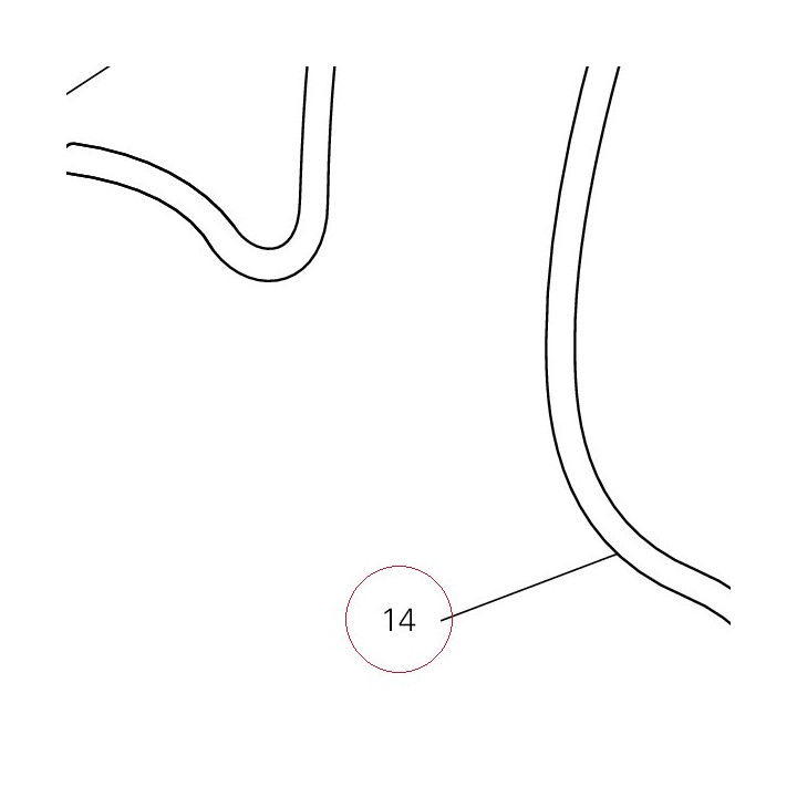 Breather pipe 59013311A