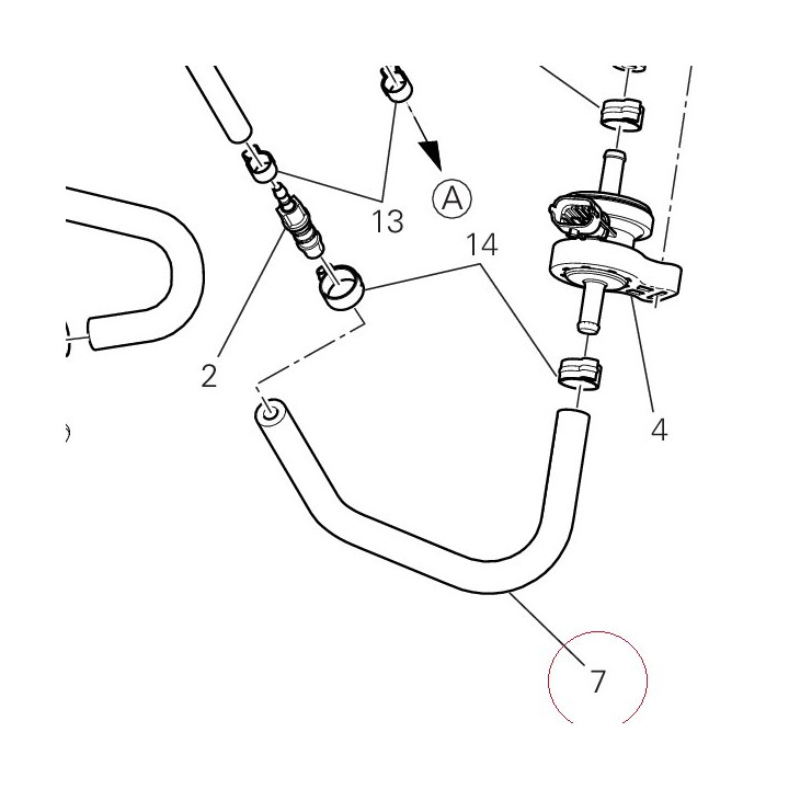 Hose 59013461A