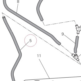 Tube 5.5X9.5X765 59013692A
