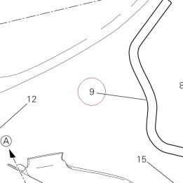 Hose, drain 59014761A