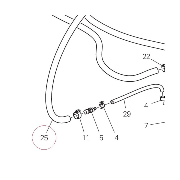 Hose 59014771A