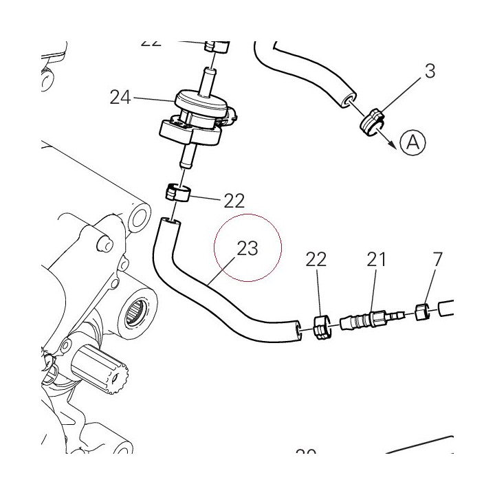Hose 59014821A