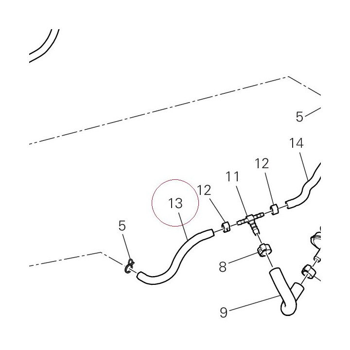 Hose 59014931A