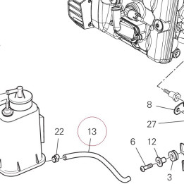 Breather pipe 59017831A