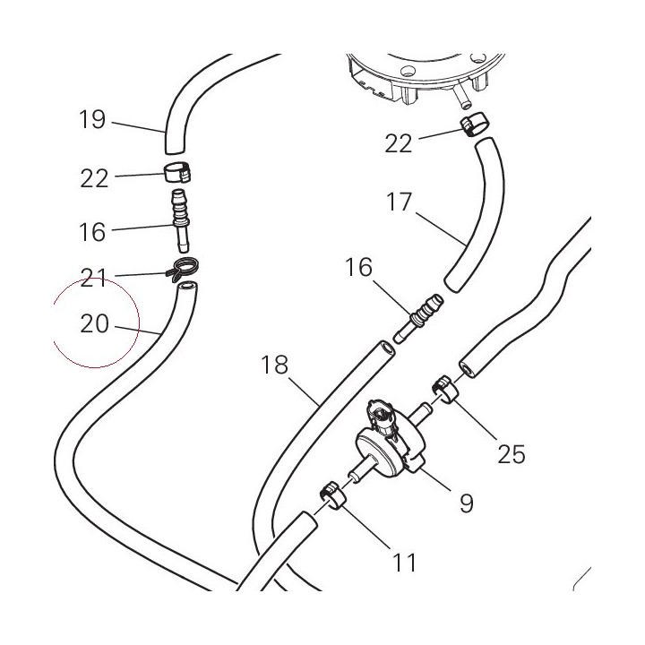 Hose 59018131A