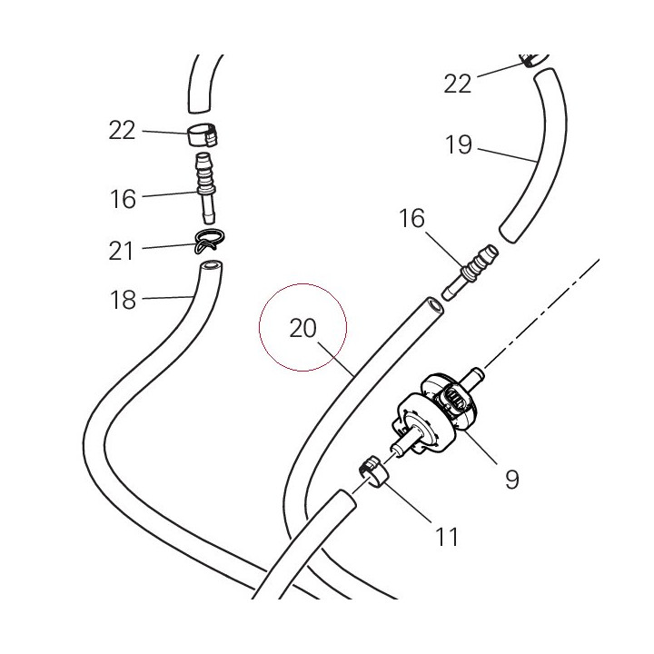 Hose 59018261A