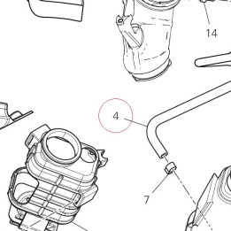 Breather pipe 59018331A