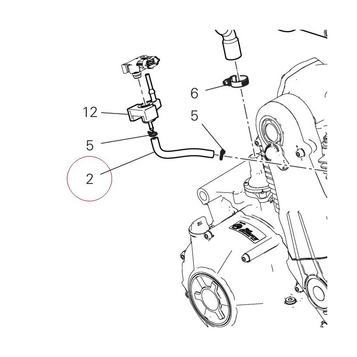 Depressure/pressure line 59018521A
