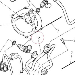 Complete pipe set bottom 59023531A