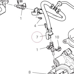 Complete pipe set 59027931A