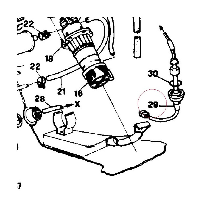 Fuel level gauge 59210013B