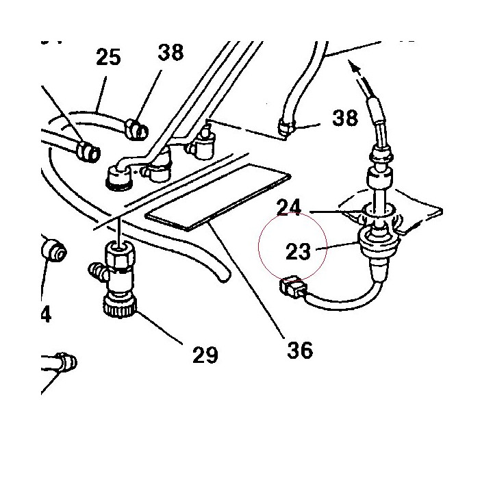Fuel level gauge 59210052A
