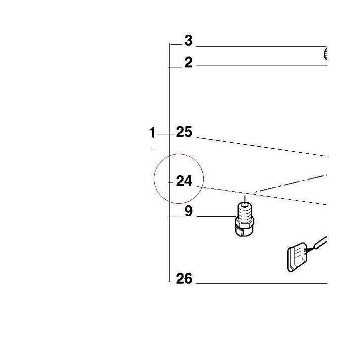 Fuel level gauge 59210073B