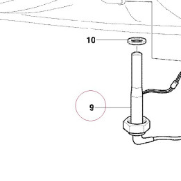 Fuel level gauge 59210101A