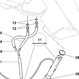 Fuel level gauge 59210121A