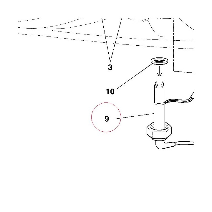 Fuel level gauge 59210152A