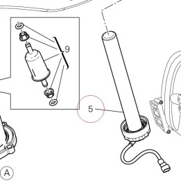 Fuel level gauge 59210211E