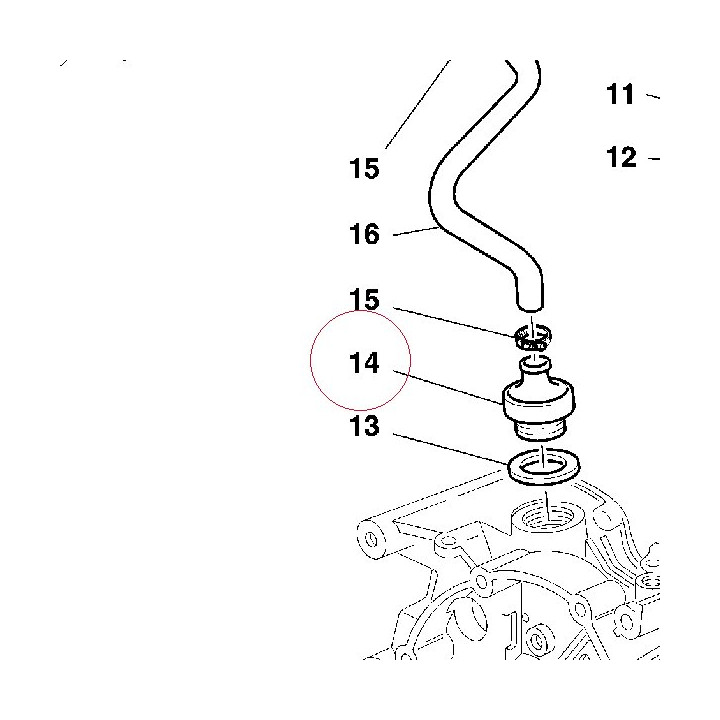 Breather valve 59310031A