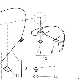 Seat back 59513121AD