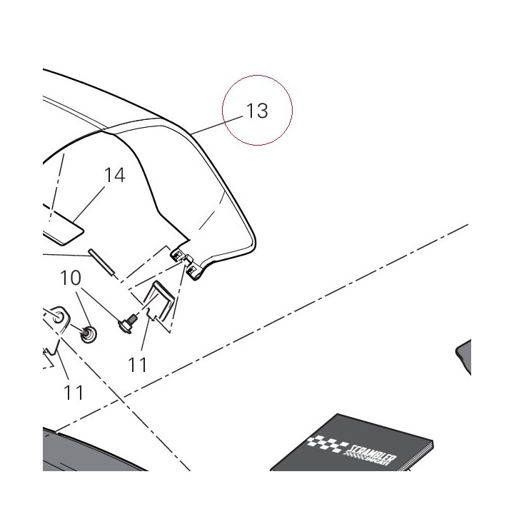 Cover seat 59515981AA
