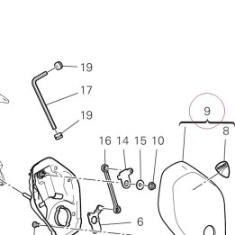 Seat back 59516541BB
