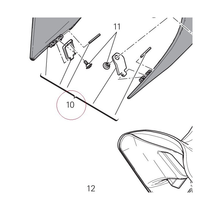 Cover seat 59520091AK