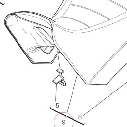 Seat low 59522001AA