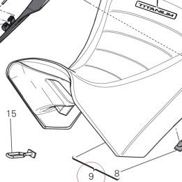 Seat low 59522001AD